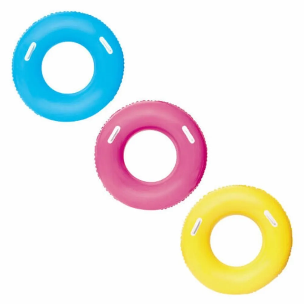 SALVAGENTE COLORATO CIAMBELLA CON MANIGLIE 36084 PER MARE PISCINA 91 CM 3 COLORI