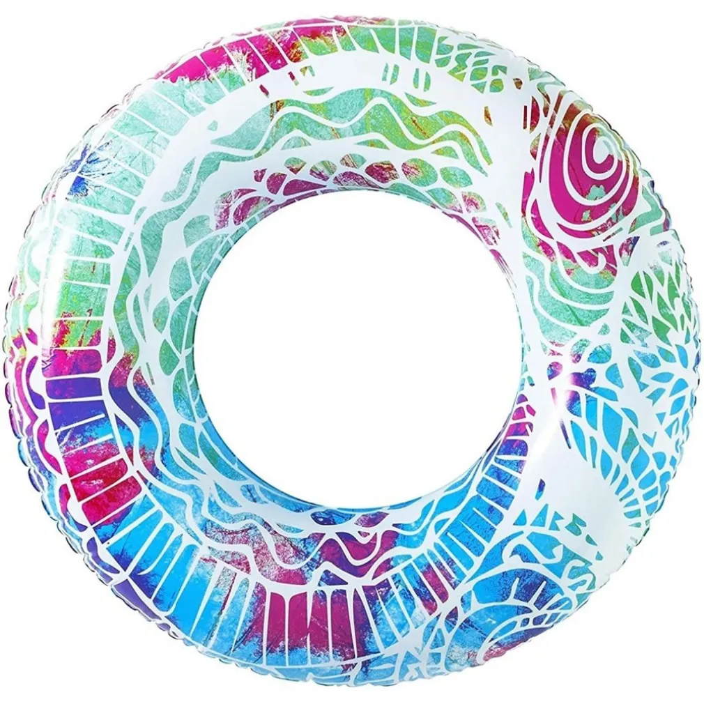 SALVAGENTE COLORATO 91CM CON MANIGLIE PISCINA MARE ESTATE COLORI ASSORTITI 36084B