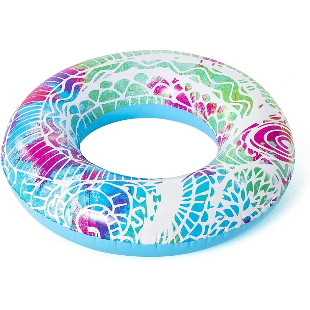 SALVAGENTE COLORATO 91CM CON MANIGLIE PISCINA MARE ESTATE COLORI ASSORTITI 36084B