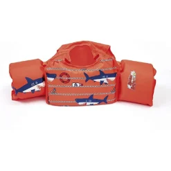 SALVAGENTE CON BRACCIOLI GILET GONFIABILE PER BAMBINI 3-6 ANNI SWIM SAFE 32174