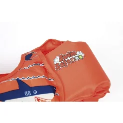 SALVAGENTE CON BRACCIOLI GILET GONFIABILE PER BAMBINI 3-6 ANNI SWIM SAFE 32174