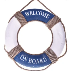 SALVAGENTE DECORATIVO DA PARETE IN LEGNO DECORAZIONE CASA ARREDAMENTO MARE