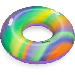 SALVAGENTE FASHION RAINBOW STAMPA MULTICOLORE 119 CM CON MANIGLIE PISCINA 36352
