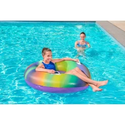 SALVAGENTE FASHION RAINBOW STAMPA MULTICOLORE 119 CM CON MANIGLIE PISCINA 36352