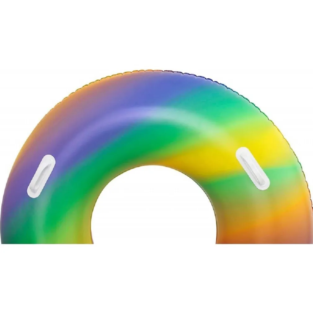 SALVAGENTE FASHION RAINBOW STAMPA MULTICOLORE 119 CM CON MANIGLIE PISCINA 36352