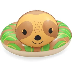 SALVAGENTE GALLEGGIANTE GONFIABILE CON TESTA ANIMALI BUFFI PER BAMBINI 3-6 ANNI 36405