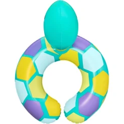 SALVAGENTE GALLEGGIANTE GONFIABILE CON TESTA ANIMALI BUFFI PER BAMBINI 3-6 ANNI 36405