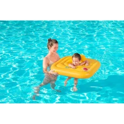 SALVAGENTE GONFIABILE A MUTANDINA QUADRATO SWIM SAFE ABC STEP A 76 X 76 CM 32050