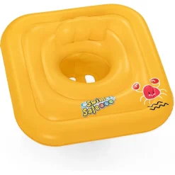 SALVAGENTE GONFIABILE A MUTANDINA QUADRATO SWIM SAFE ABC STEP A 76 X 76 CM 32050