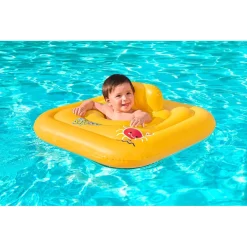 SALVAGENTE GONFIABILE A MUTANDINA QUADRATO SWIM SAFE ABC STEP A 76 X 76 CM 32050