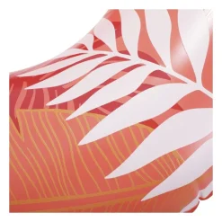 SALVAGENTE GONFIABILE ANELLO GALLEGGIANTE PISCINA TROPICALE ROSSO CORALLO 91CM 017549