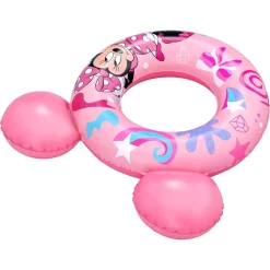 SALVAGENTE GONFIABILE GALLEGGIANTE SPLASH PAL MINNIE CON ORECCHIE ROSA 65 CM 9102N