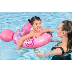 SALVAGENTE GONFIABILE GALLEGGIANTE SPLASH PAL MINNIE CON ORECCHIE ROSA 65 CM 9102N