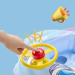 SALVAGENTE GONFIABILE MUTANDINA A FORMA DI MACCHINA BAMBINI SPACE PISCINA MARE