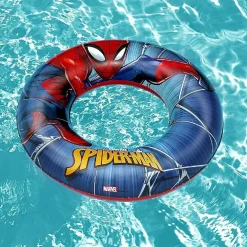 SALVAGENTE GONFIABILE SPIDER-MAN MULTICOLORE 56CM DA SPIAGGIA MARE PISCINA 98003