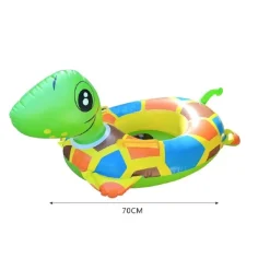 SALVAGENTE MUTANDINA TARTARUGA BABY BAMBINO GONFIABILE PISCINA NUOTO 70CM 15576