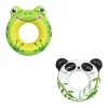 SALVAGENTE PANDA/RANA 79X85CM CIAMBELLA GONFIABILE MARE BAMBINI 3-6 ANNI 36351