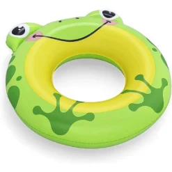 SALVAGENTE PANDA/RANA 79X85CM CIAMBELLA GONFIABILE MARE BAMBINI 3-6 ANNI 36351