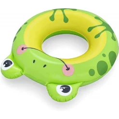 SALVAGENTE PANDA/RANA 79X85CM CIAMBELLA GONFIABILE MARE BAMBINI 3-6 ANNI 36351