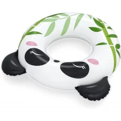 SALVAGENTE PANDA/RANA 79X85CM CIAMBELLA GONFIABILE MARE BAMBINI 3-6 ANNI 36351