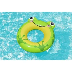 SALVAGENTE PANDA/RANA 79X85CM CIAMBELLA GONFIABILE MARE BAMBINI 3-6 ANNI 36351