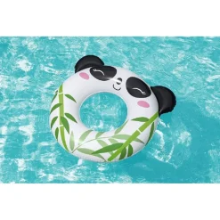 SALVAGENTE PANDA/RANA 79X85CM CIAMBELLA GONFIABILE MARE BAMBINI 3-6 ANNI 36351