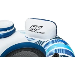 SALVAGENTE POLTRONA GONFIABILE GALLEGGIANTE RAPID RIDER 2 POSTI 251X132 CM 43113