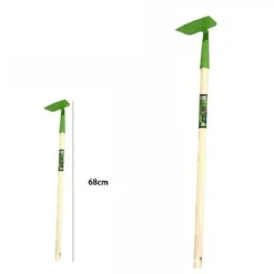 SARCHIATORE COMPLETO CON BASTONE LEGNO 68CM ATTREZZO UTENSILE GIARDINO