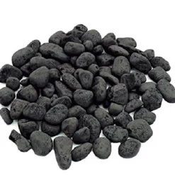 SASSOLINI PIETRE PICCOLI NERO 200GR DECORAZIONE ACQUARI FONDALE LAGHETTO GIARDINO