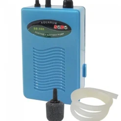 SB-980 AERATORE A BATTERIE PER ACQUARIO ARIA OSSIGENATORE AIR PUMP PORTATILE