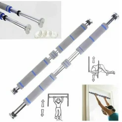 SBARRA TRAZIONI BARRA PER DORSALI DA PORTA ENTROPORTA ALLENAMENTO 80 - 130CM