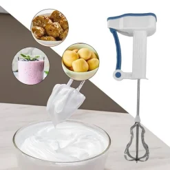 SBATTITORE FRUSTA MANUALE A PRESSIONE SBATTI MONTA IMPASTATORE