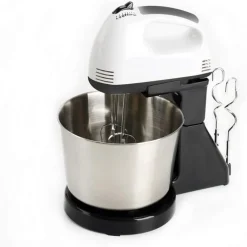 SBATTITORE MANUALE ELETTRICO FRULLINO PER UOVA PORTATILE 100W 7 VELOCITÀ CON PULSANTE TURBO