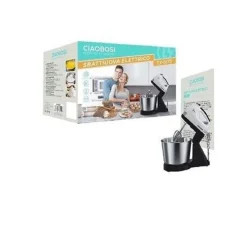 SBATTIUOVA FRUSTA SBATTITORE ELETTRICO MISCELA 100W CON SECCHIO ACCIAIO TX-8175