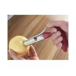 SBUBBIA MELA TAGLIA MELE FRUTTA LEVA RIMUOVI TORSO MANUALE A CLIP IN ACCIAIO
