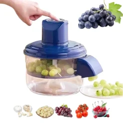 SBUCCIATRICE ELETTRICA AUTOMATICA RICARICABILE INTELLIGENTE PER FRUTTA VERDURE UVA AGLIO