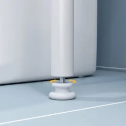 SCAFFALE SALVASPAZIO SOPRA LAVATRICE MENSOLE BAGNO 3 PIANI MOBILE LAVANDERIA 69078