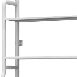 SCAFFALE SALVASPAZIO SOPRA LAVATRICE MENSOLE BAGNO 3 PIANI MOBILE LAVANDERIA 69078