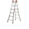 SCALA GIERRE scaletto allumino TELESCOPICA SCALA MEDIA ALLUMINIO MT 3,80 GIERRE
