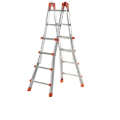 SCALA SCALETTO ALLUNGABILE IN ALLUMINIO 4.40MT GIERRE DOMESTICA E PROFESSIONALE