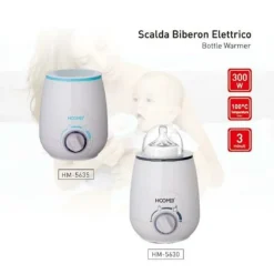SCALDA BIBERON ELETTRICO 300W RISCALDAMENTO IN 3 MINUTI TEMPERATURA REGOLABILE