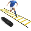 SCALETTA PER ALLENAMENTO 6 METRI AGILITY LADDER TRAINING REGOLABILE CON CUSTODIA