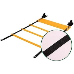 SCALETTA PER ALLENAMENTO 6 METRI AGILITY LADDER TRAINING REGOLABILE CON CUSTODIA