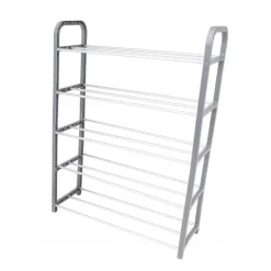 SCARPIERA IN PLASTICA 5 RIPIANI LIVELLI SALVASPAZIO 50X19X68CM PORTA SCARPE CASA