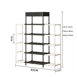 SCARPIERA MULTISTRATO ORGANIZZATORE SALVASPAZIO INGRESSO DESIGN COMPATTO FUNZIONALE