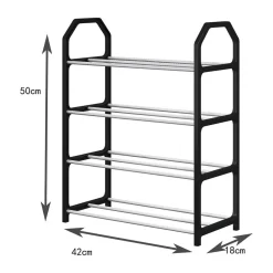 SCARPIERA ORGANIZZATORI DI SCARPE IN METALLO CALZATURE NEGOZI ASSEMBLAGGIO RAPIDO