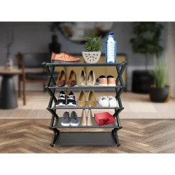 SCARPIERA PER INGRESSO ORGANIZZATORE SCARPE MOBILE MENSOLE STOCCAGGIO STRETTA 65,5X57X20CM