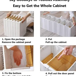 SCARPIERA PIEGHEVOLE IMPILABILE E COMNINABILE A 6 RIPIANI ANTIPOLVERE 105X34X25