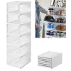 SCARPIERA PIEGHEVOLE SCARPE RICHIUDIBILE 6 CONTENITORI SALVASPAZIO 105X25.5X34.5CM
