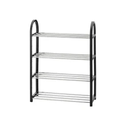 SCARPIERA SALVASPAZIO A 4 RIPIANI FINO A 15 PAIA DI SCARPE ARMADIO PORTASCARPE